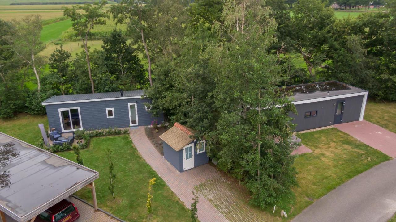 Landelijk Chalet 87 Oosterwolde  Kültér fotó